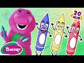 Red And Blue Make Purple Learning About Colors Playing With Paint Barney And Friends