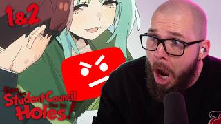 Even the Student Council Has Its Holes! Episode 1 & 2 Reaction 生徒会にも穴はある! 1話 海外の反応