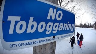 You Can't Toboggan in The Hammer Anymore