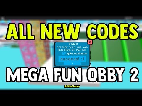 Mega Fun Obby 2 All New Codes