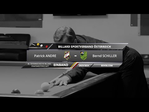 ÖSTM Einband 2023/24 - Patrick ANDRE gg. Bernd SCHILLER