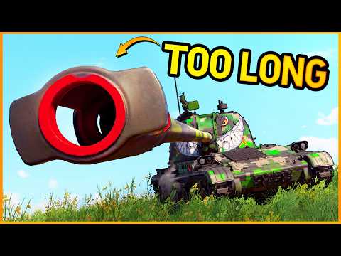 The Longest Barrel In War Thunder Is BROKEN