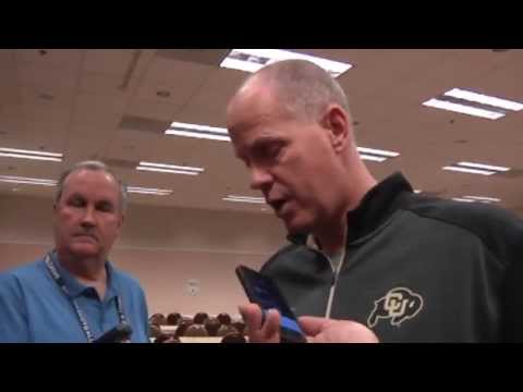 Colorado Buffaloes Head Coach Tad Boyle Pregame Press Conference