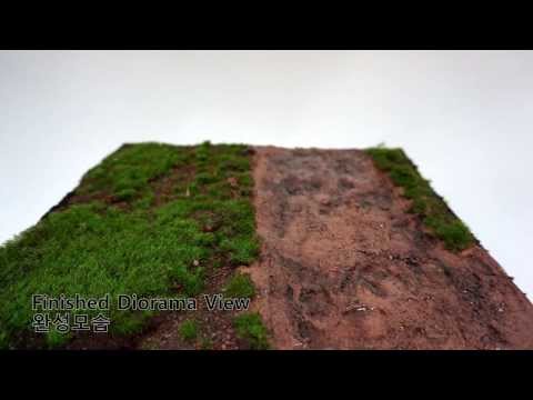 Quick Diorama Muddy Road Kit Usage Video