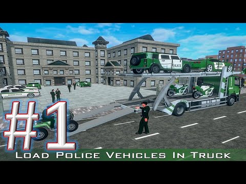 US Police Transport Cargo Plane gameplay walkthrough 1 android & ios