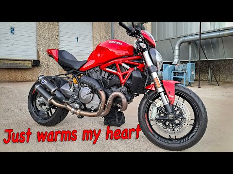 Man I love this Motorcycle...2020 Ducati Monster 821