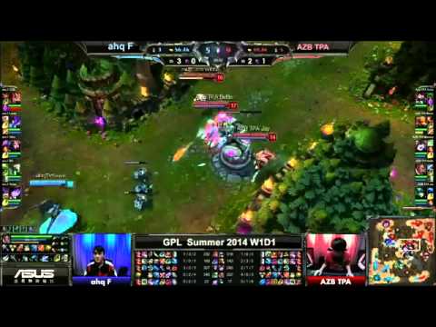 AHQ F Albis Leblanc VS TPA Bebe Lucian Highlights   2014 GPL Summer W1D1 MUST SEE