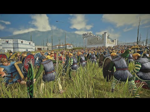 EPIC Sally Out on Tarsus!!! 4v4 On Total War Rome 2!