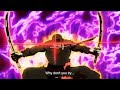 Zoro Attacks Kaido With Conquerors Haki