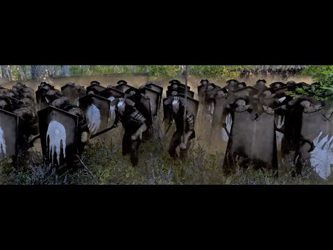 First Battle Of The Fords Of Isen - Total War Attila Submod The Dawnless Days - Battle Replay