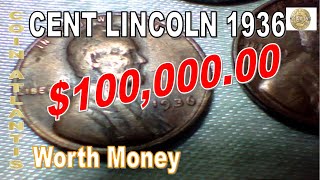 1936 Wheat Penny Value: How Much Is It Worth Today 2024 OVER $100,000.00