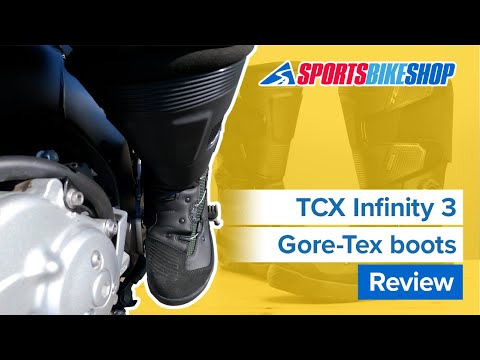 TCX Infinity 3 Gore-Tex motorcycle boots review - Sportsbikeshop