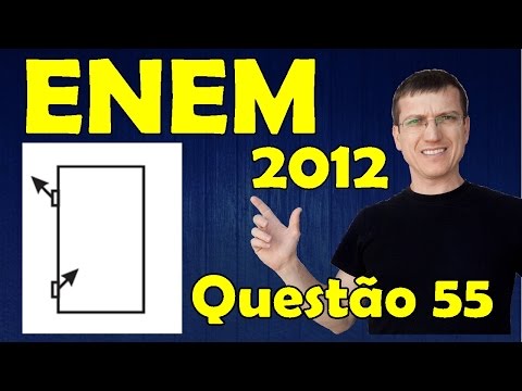 55 - ENEM 2012 - Physics - Mechanics - Question 55 solved (Blue Booklet) - Prof. Marcelo Boaro