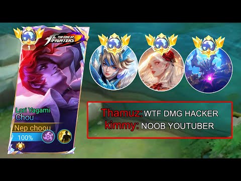 HOW TO PLAY CHOU WITH NEW META TANKY THAMUZ IN EXP LANE!!