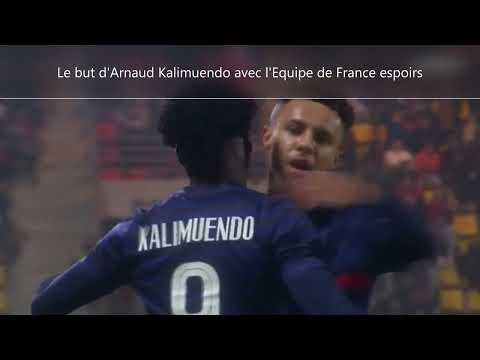 Le but d'Arnaud Kalimuendo avec l’Équipe de France espoirs