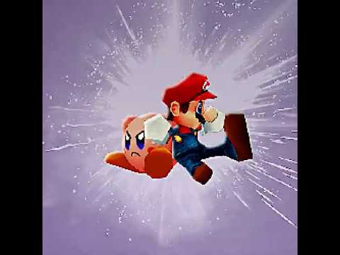 Super Smash Bros. 64 Intro (DS Style) #nintendo #smashbros #mario #pokemon #zelda #kirby #animation