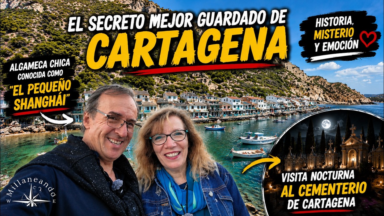 🇪🇸 LA ALGAMECA CHICA y el misterioso Arco de Amalia | Cartagena | Millaneando por España 🚐