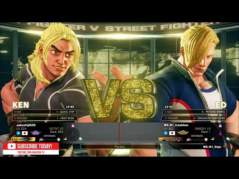 "Best Bout Replays" SFV CE - yakushiji529 vs WE-R1_trashbox