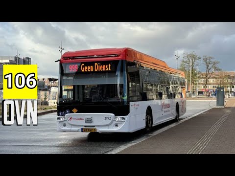 Transdev Lijn 106 Weesp Station - Hilversum station    +(introduction)