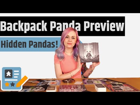 Backpack Panda Preview - Strategically Hidden Pandas