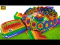 Build Amazing Turtle Model And Aquarium Fish Pond For Turtle From Magnetic Balls (Satisfying)
