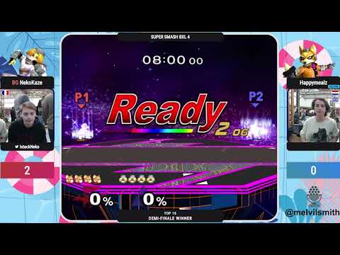 Super Smash Bxl 4 - Winner Semi - Nekokaze vs Happymealz