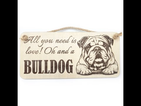 Bulldog Plaque