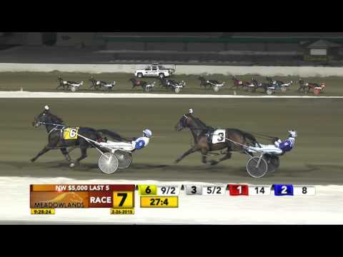Meadowlands February 26, 2015 - Race 7 - Dreamzzzz R For U