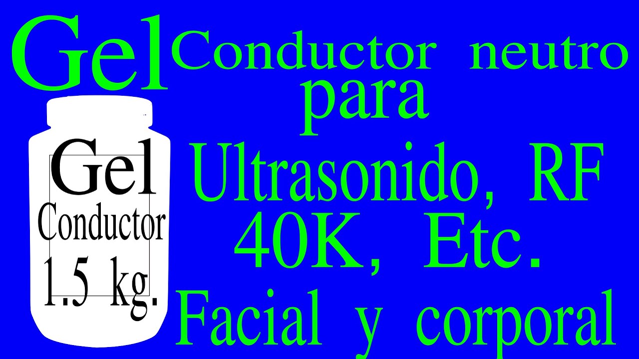 Watch Hacer gel conductor neutro, Make neutral conductive gel Now Hacer gel conductor neutro, Make neutral conductive gel