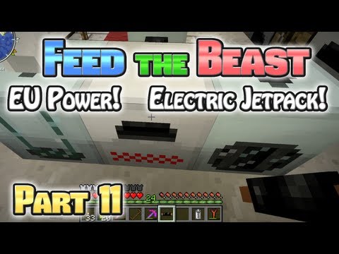Minecraft FTB Hermitcraft Part 11: "Rocketman" - EU Power & Machines!