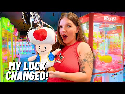 Claw Machine Struggles to Big WINS! Our Round1 Comeback!