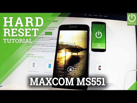 Factory Reset MAXCOM MS551 - Format / Restore / Hard Reset