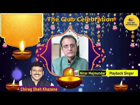 Nirav Majmundar - Playback Singer Wishes  To The Club Celebration