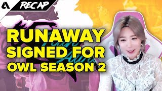 RunAway Players Signed To Overwatch League Season 2, Contenders Region Locking | Akshon Recap