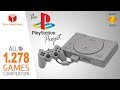 The PlayStation Project All 1278 NTSC U USA PS1 PSX PSOne Games Every Game USA NTSC U