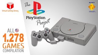 The PlayStation Project - All 1278 NTSC-U (USA) PS
