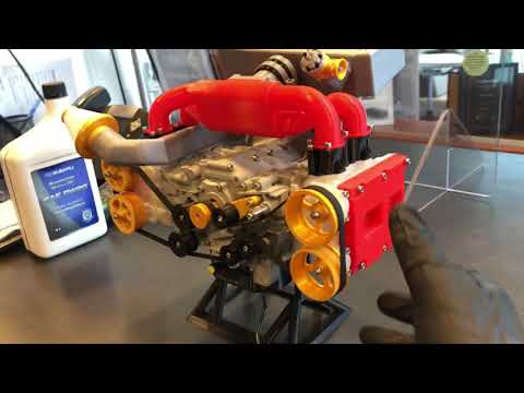 Subaru EJ20 3d printed scale Subaru engine