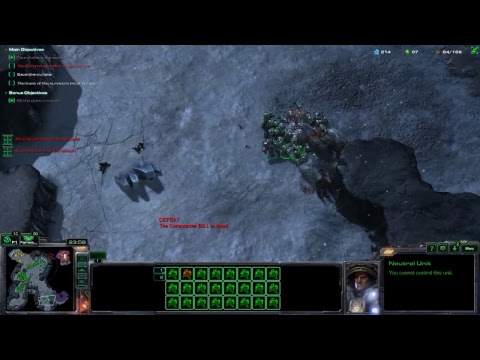 Starcraft 2 BILL Army kampaň :D