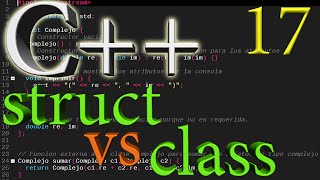 Programación en C++ 17 - struct VS class - ¿Diferentes?