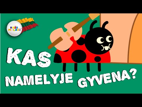 KAS NAMELYJE GYVENA? - Dainų Darželis. Lietuviškos Vaikiškos Dainelės