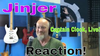Jinjer -  Captain Clock,  Live   (Reaction)