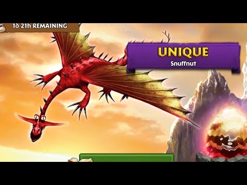 SNUFFNUT Max Level 150 Titan Mode - Unique Changewing - Dragons:Rise of Berk