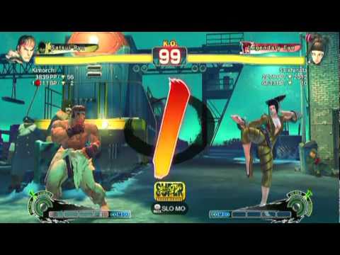 SSF4 AE: Kimorchi(Ryu) vs Saixhinata(Juri) - HD 720p