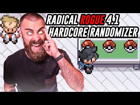 Radical ROGUE Hardcore Randomizer - GIOVANNI 1 DONE Pokemon Radical Red Roguelocke
