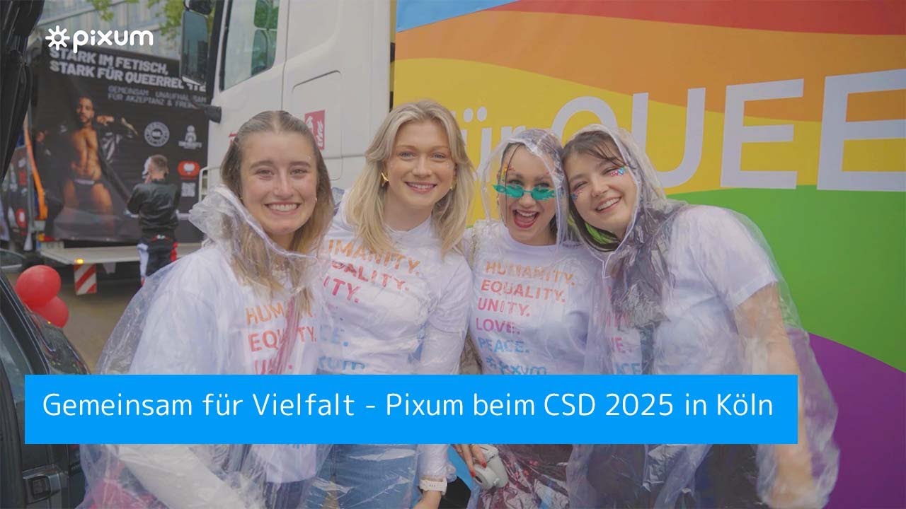 Gemeinsam für mehr Farbe - Pixum beim CSD 2025 in Köln