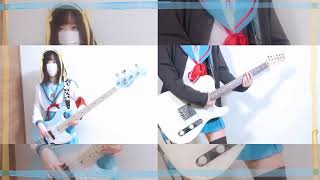 ★宣伝 ちいぱんさんとコラボして弾いてみました!"Super Driver / 涼宮ハルヒの憂鬱 " Bass ちいぱん & Guitar mukuchi chan