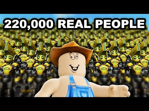 The BIGGEST ROBLOX RAID Ever Recorded