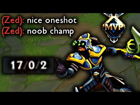 MASTER YI ONESHOTS EVERYONE IN WILD RIFT