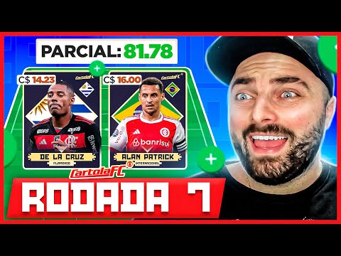 DICAS #07 RODADA DO CARTOLA FC | ATUALIZAÇÃO DO TIME TOP 2 YOUTUBERS!