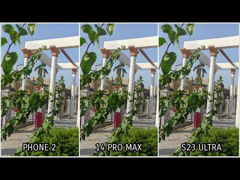 Nothing Phone 2 Vs iPhone 14 Pro Max Vs Samsung Galaxy S23 Ultra Camera Test Comparison